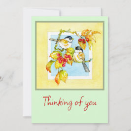 Birds Anytime Card サンキューカード