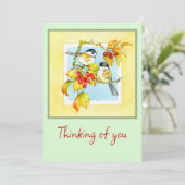 Birds Anytime Card サンキューカード (スタンド正面)