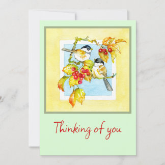 Birds Anytime Card サンキューカード