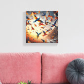 Birds Arts キャンバスプリント (インサイチュ (リビング))