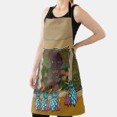 Birds At The Galleryオールオーバープリントエプロン エプロン (インサイチュ)