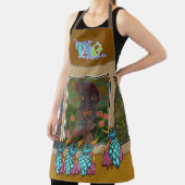 Birds At The Galleryオールオーバープリントエプロン エプロン (インサイチュ)