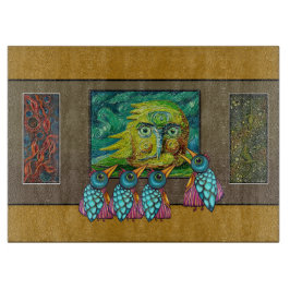 Birds At the Gallery カッティングボード