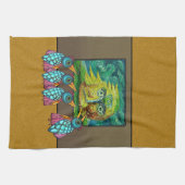 Birds At the Gallery キッチンタオル (横)