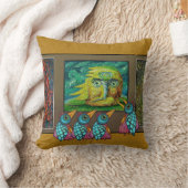 Birds At the Gallery クッション (ブランケット)