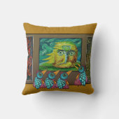 Birds At the Gallery クッション (裏面)