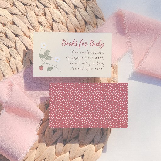 Birds & Berries Nesting Party Books for Baby エンクロージャーカード