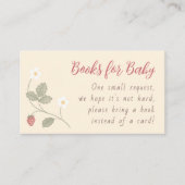 Birds & Berries Nesting Party Books for Baby エンクロージャーカード (正面)