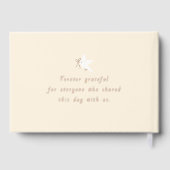 Birds & Berries Nesting Party Girl Baby Shower ゲストブック (裏面)