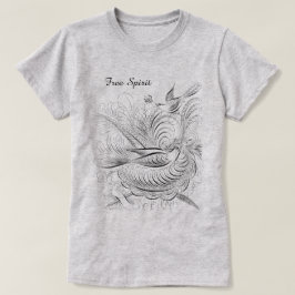 Birds & Butterfly (Free Spirit) Tシャツ