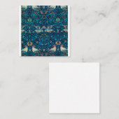 Birds By William Morris スクエア名刺 (正面/裏面)