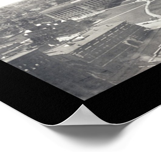 Birds-eye of Duluth MN写真1914 ポスター (角)