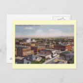 Bird's Eye View （アリゾナ州ツーソン） 1912ヴィンテージ ポストカード (正面/裏面)