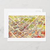 Bird's Eye View of El Paso,テキサス州,ヴィンテージ ポストカード (正面/裏面)