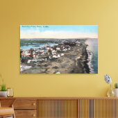 Bird's Eye View of Townノーム， AK キャンバスプリント (インサイチュ (リビング))