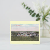 Bird's Eye View, Rangeley, Maineヴィンテージ ポストカード (スタンド正面)