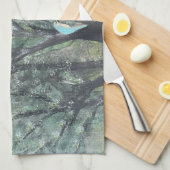 Birds' eye view tea towel キッチンタオル (四つ折り)