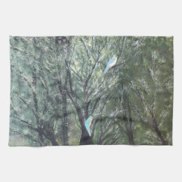 Birds' eye view tea towel キッチンタオル