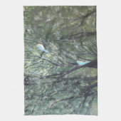 Birds' eye view tea towel キッチンタオル (縦)