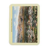 Bird's Eye View Tucson,アリゾナ州ヴィンテージ マグネット (縦)