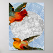 Birds Framing Your Own Photo ポスター (正面)
