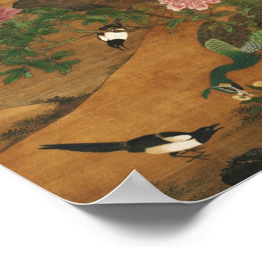 Birds Gather under the Spring Willow ポスター (角)