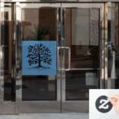 Birds in a Tree切り出し ウィンドウサイン (オフィスドア)