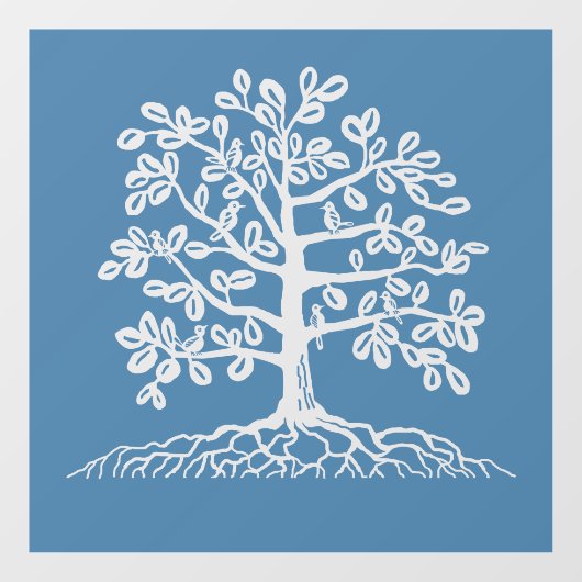 Birds in a Tree切り出し ウィンドウサイン (シート)