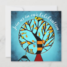 Birds in a Tree End of Chemo Cancerお祝い