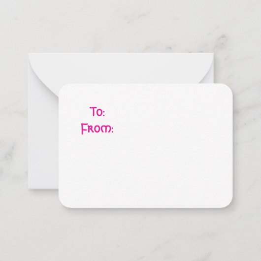 Birds in Love Valentine's Day Note Cards ノートカード (裏面)