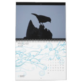 Birds in Silhouette自然写真2026写真 カレンダー (2月 2027)