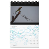 Birds in Silhouette自然写真2026壁 カレンダー (1月 2027)