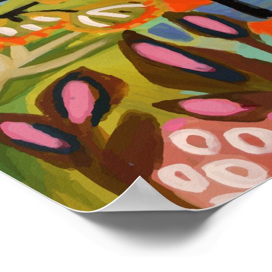 Birds in the Garden ポスター (角)