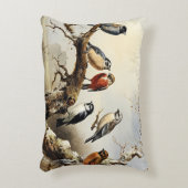Birds in Winter アクセントクッション (正面(垂直))