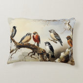 Birds in Winter アクセントクッション (裏面)