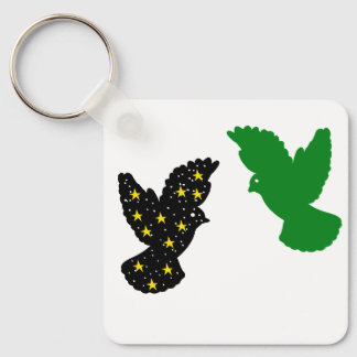 Birds Keychain – Twin Glide Silhouette Emblem キーホルダー