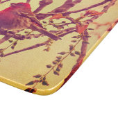 Birds Nature Bird Purple Finch カッティングボード (角)