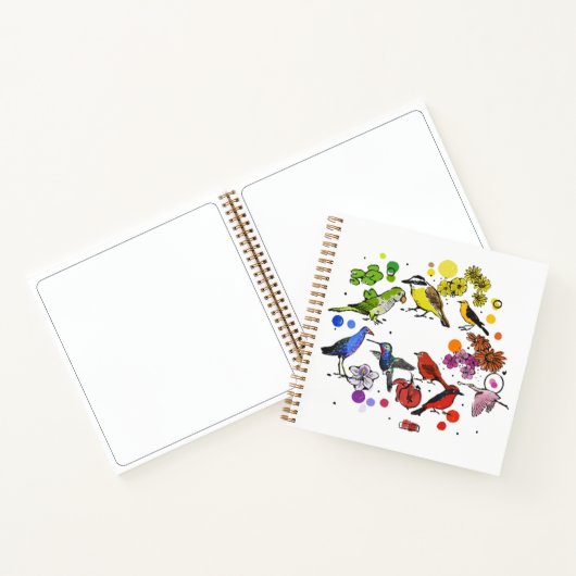 Birds notebook ノートブック (内部)