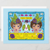 Birds Of A Feather_Flat紙シート11"x8.5" (正面/裏面)