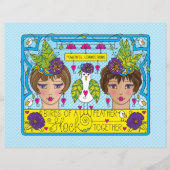 Birds Of A Feather_Flat紙シート11"x8.5" (正面)