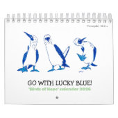 'Birds of Hope' Calendar 2026  カレンダー (カバー)