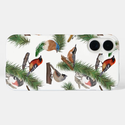Birds of New England iPhone case Case-Mate iPhoneケース (裏面 (横))