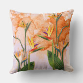Birds of Paradise in Bloom クッション (裏面)