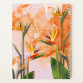 Birds of Paradise in Bloom プランナー手帳 (裏面)