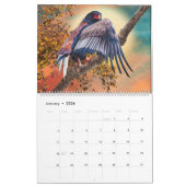 BIRDS OF PREY ART #1 カレンダー (1月 2026)