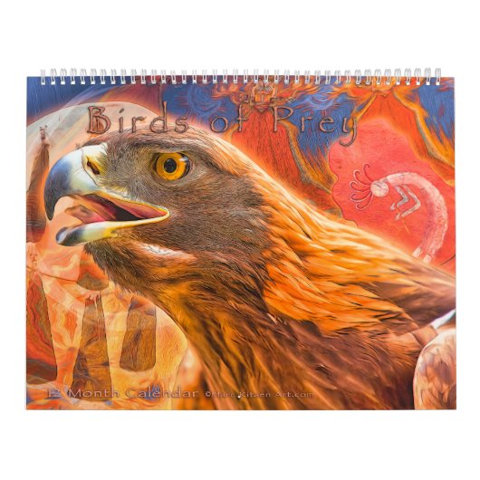 BIRDS OF PREY ART #1 カレンダー (カバー)