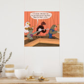 Birds Of Prey Talonコンテストおもしろいポスター ポスター (キッチン)