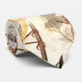 Birds on a branch（ブランチ上の鳥） ネクタイ (ロール)