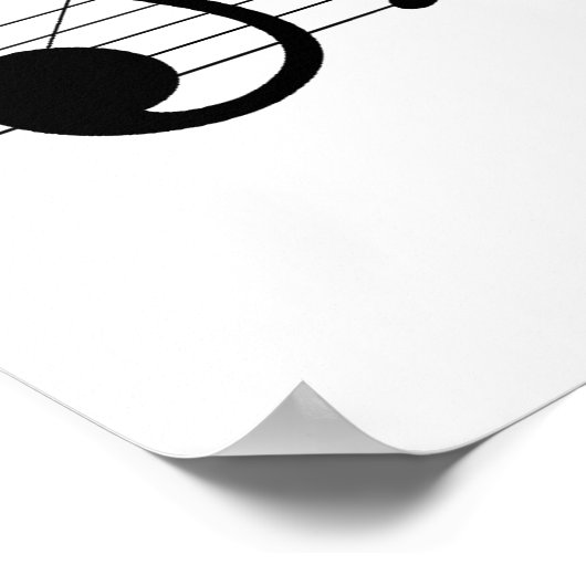 Birds on a Score poster ポスター (角)