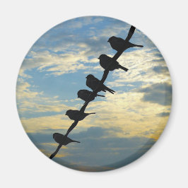 Birds on a wire マグネット
